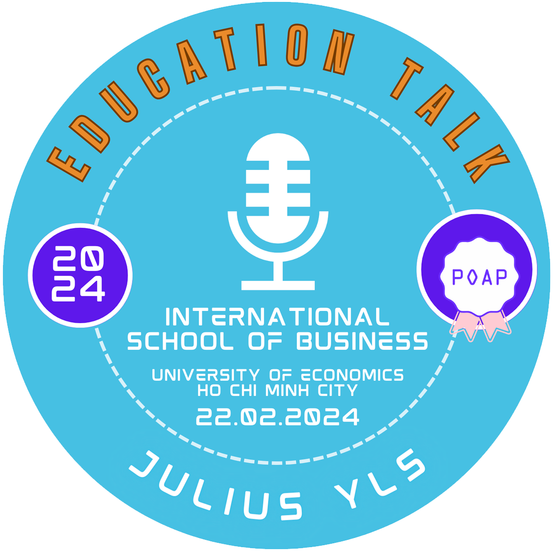 Education Talk by Julius Yls - 22 Feb 2024 POAP image