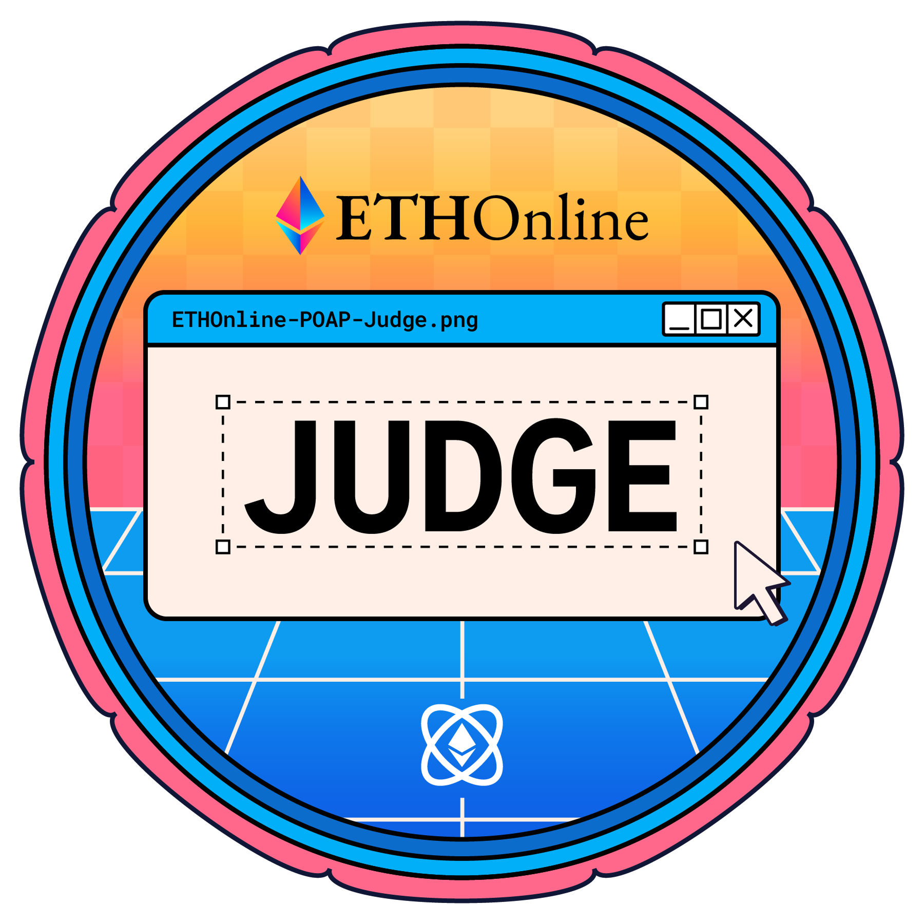 ETHOnline 2025 Judge POAP image