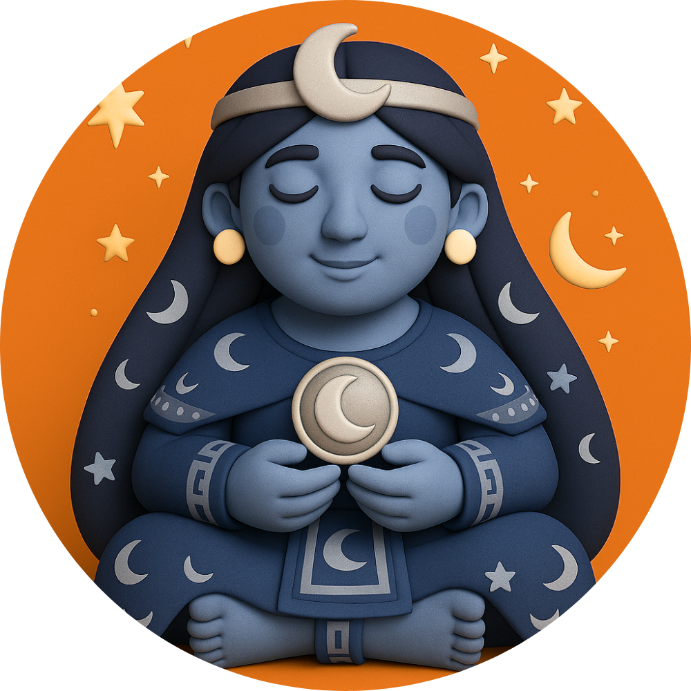 🌕 Mama Quilla – Diosa de la Luna y la Protección Cíclica POAP image