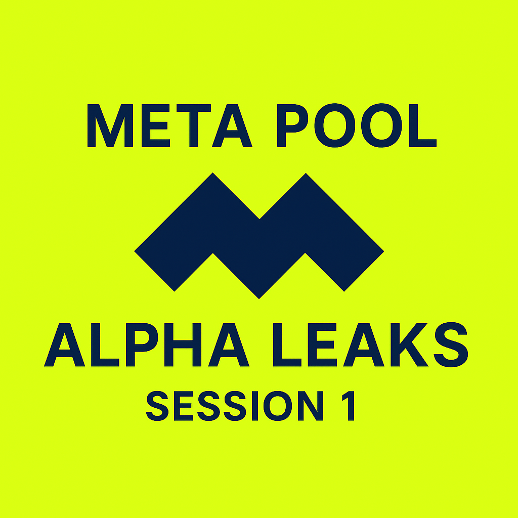 Meta Pool Alpha Leaks #1 POAP image