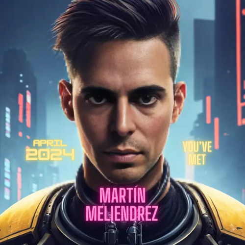 You have met Martín in April of 2024 (Virtual) POAP image