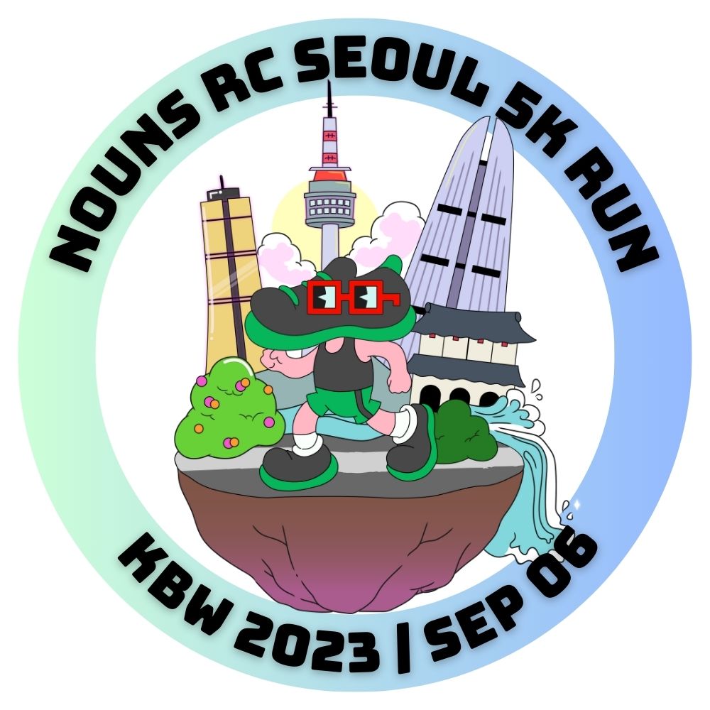NounsRC Seoul 5K Run😎🏃‍♀️ x KBW POAP image