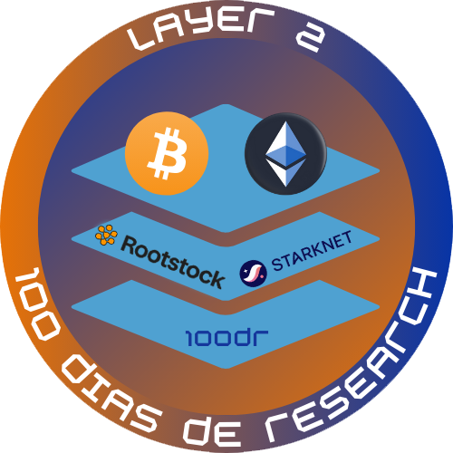 #100DiasDeResearch - Layer 2 en Bitcoin y Ethereum POAP image