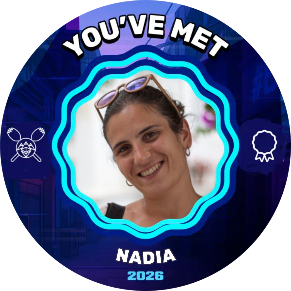 You've met Nadia during ETHDenver 2026 POAP image