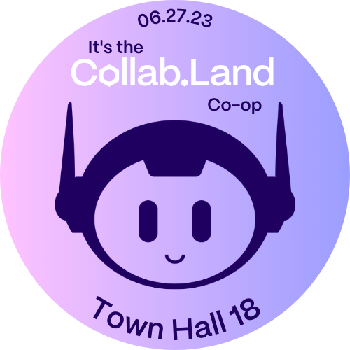 Collab.Land Co-op Town Hall #18 POAP image