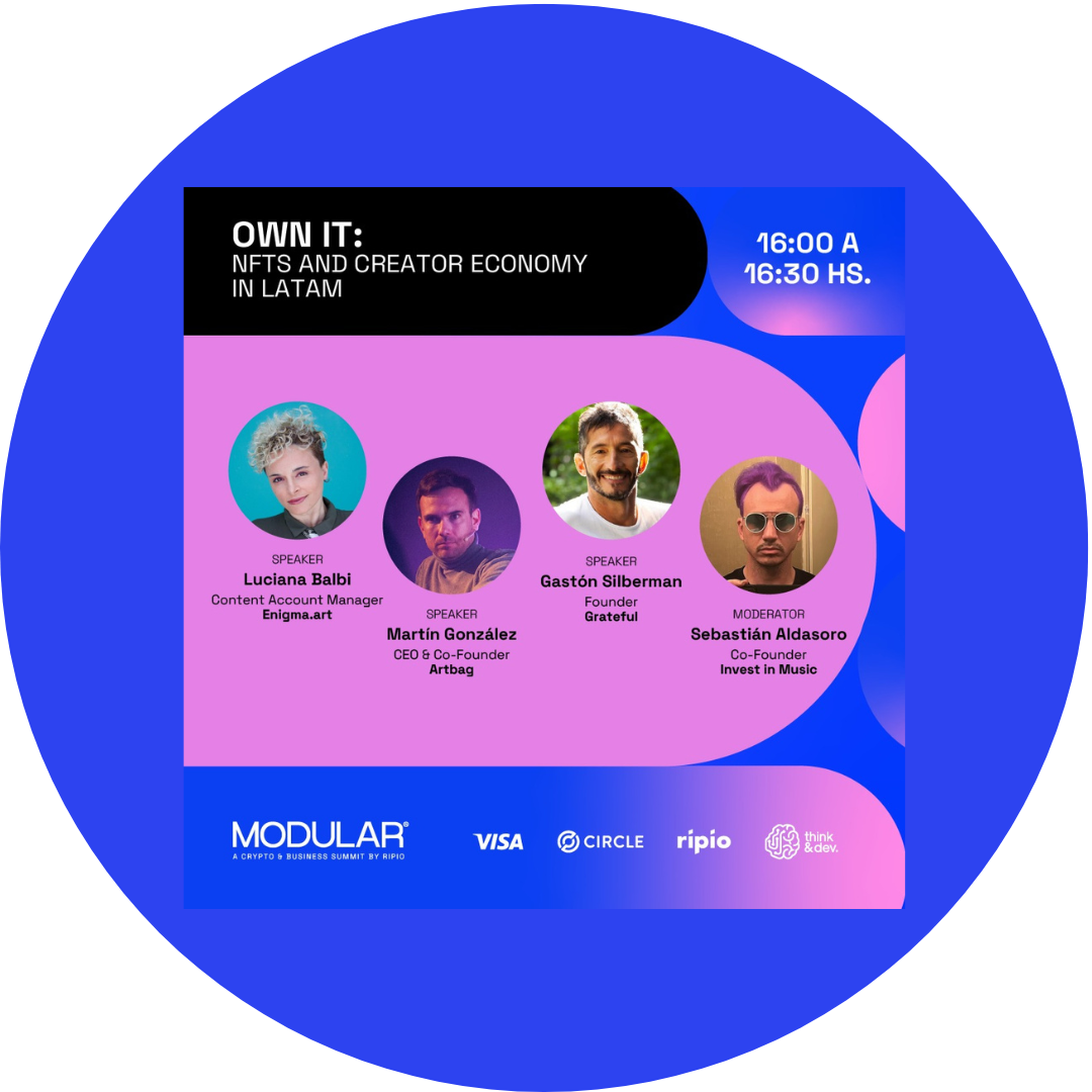 OWN IT: NFTS AND CREATOR ECONOMY IN LATAM PANEL POAP image