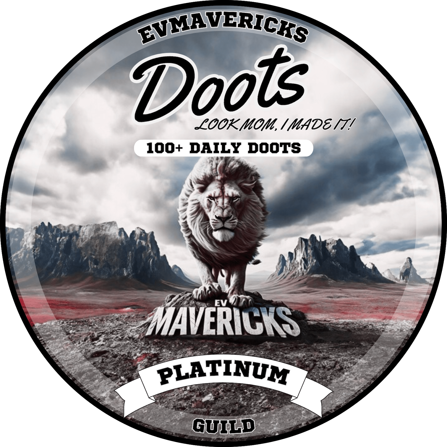 EVMavericks Guild: Daily Dooter Platinum Tier POAP image