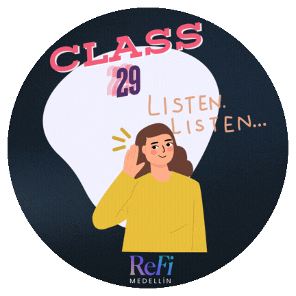 English Class #0029 - Listening comprehension and self expression POAP image