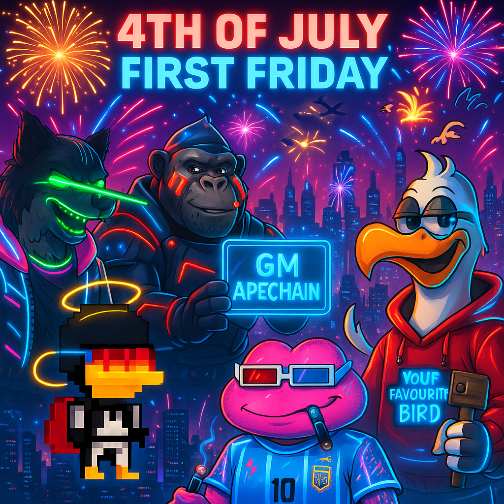 GM Apechain 124 | 4th of July drop image