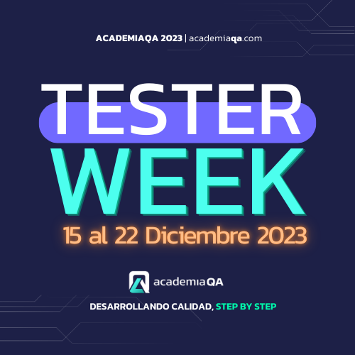 Tester Week Dic 2023 - AcademiaQA POAP image