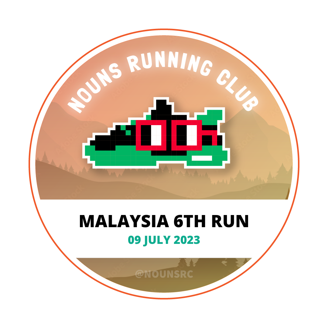Nouns Running Club Malaysia 6th Run POAP image