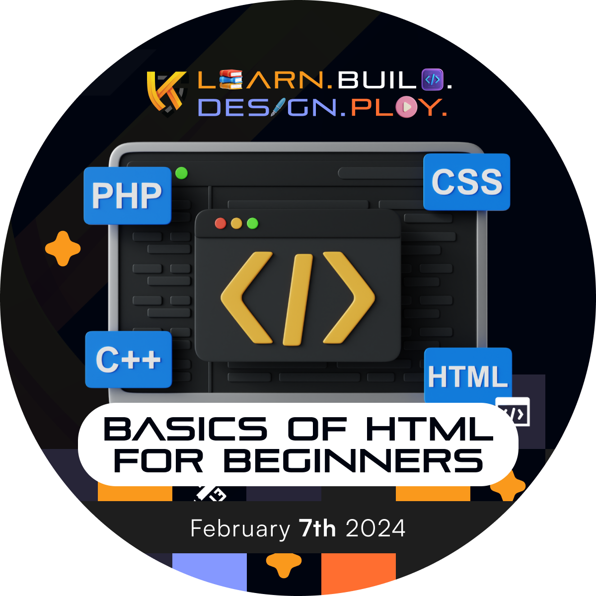 Kave Guild Mentorship - Basics of HTML POAP image