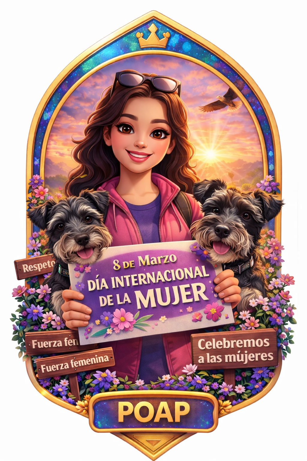 Celebremos la fortaleza y resiliencia de las mujeres. 💜