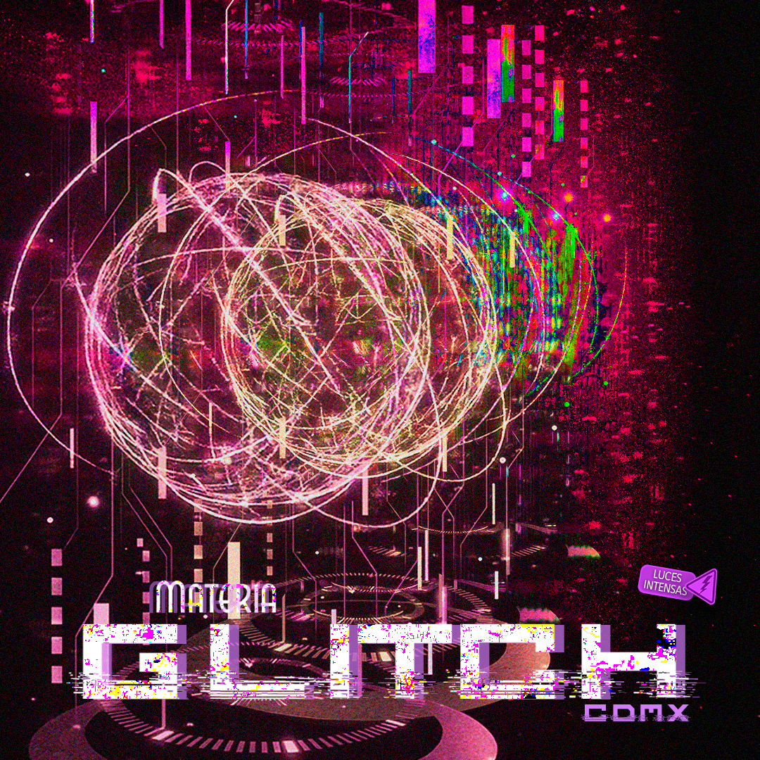 Materia Glitch - CDMX 2025 POAP image