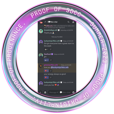 9dcc Summer '23 luckyninja POAP image