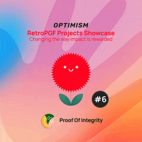 RetroPGF Projects Showcase #06 Optimism RPGF3 POAP image