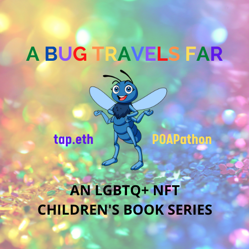 A Bug Travels Far: tap.eth POAPathon POAP image