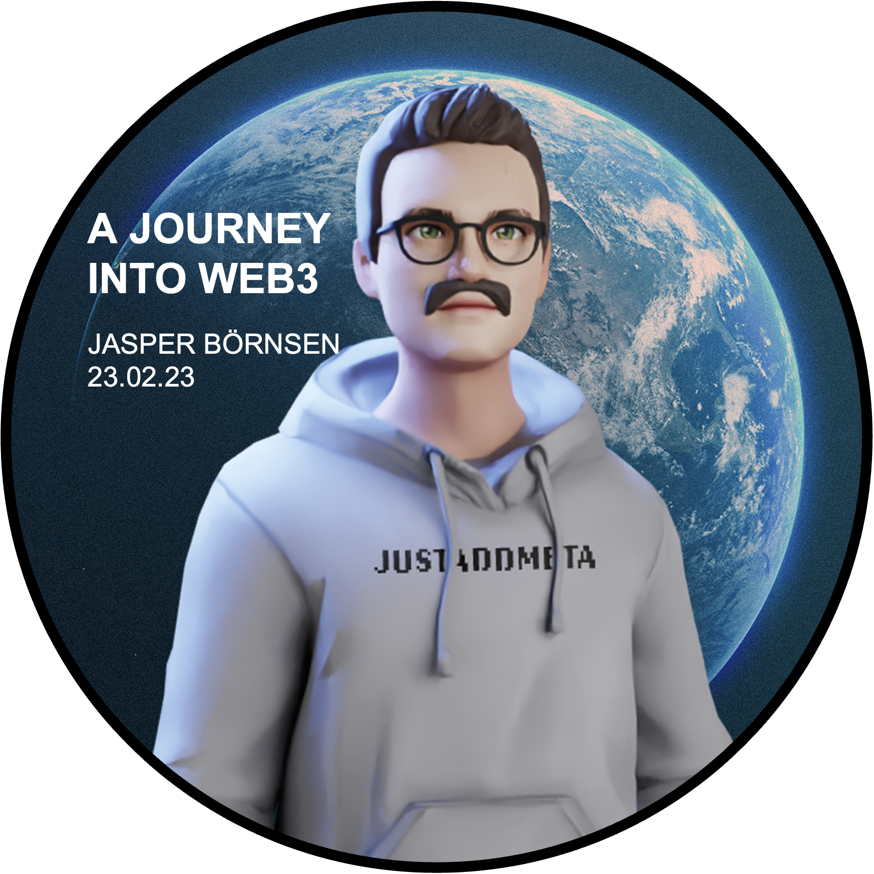 A JOURNEY INTO WEB3 // Hamburg, 23.02.23 POAP image