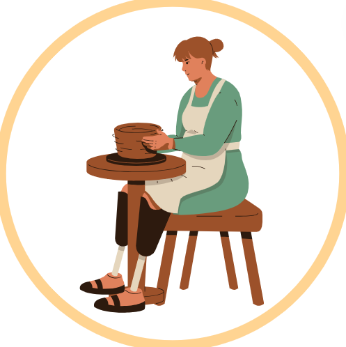 A pottery class in Saldanha POAP image