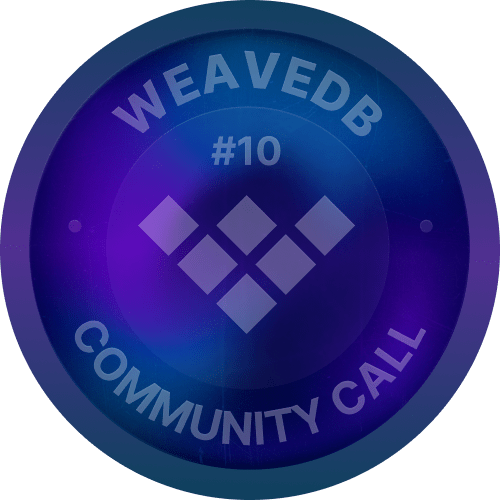 WeaveDB Community Call #10 POAP image