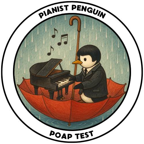 [TEST] PIANIST PENGUIN POAP image