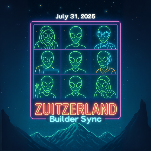 Zuitzerland Builder Sync - July 31, 2025 POAP image