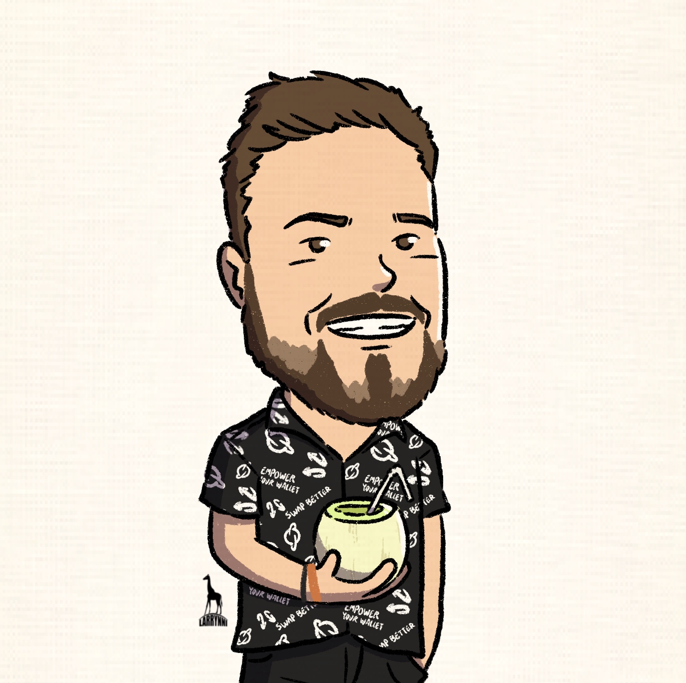 You met Fabit in January POAP image