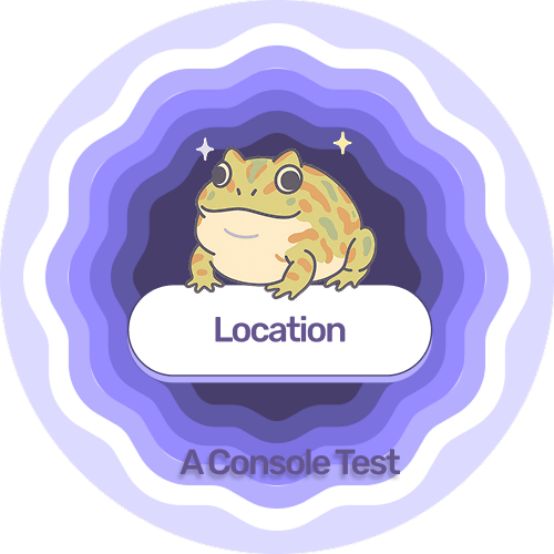 Console Location Test POAP image