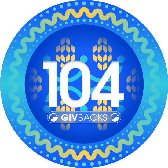 GIVbacks Round 104 POAP image