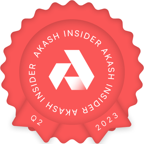Akash Insider Q2 2023 POAP image
