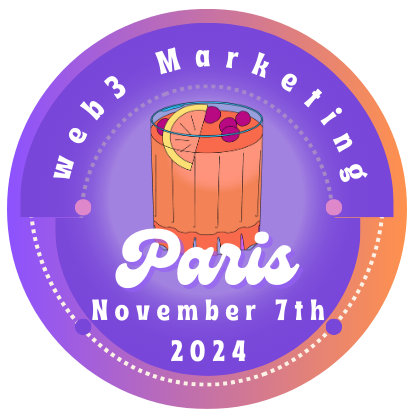 You met the Web3 Marketing HUB Community in Paris POAP image