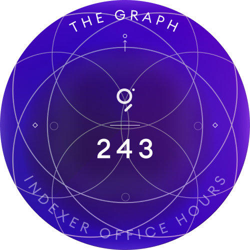 The Graph Indexer Office Hours #243 POAP image