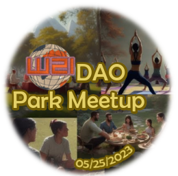 W2I DAO Park Meet up POAP image