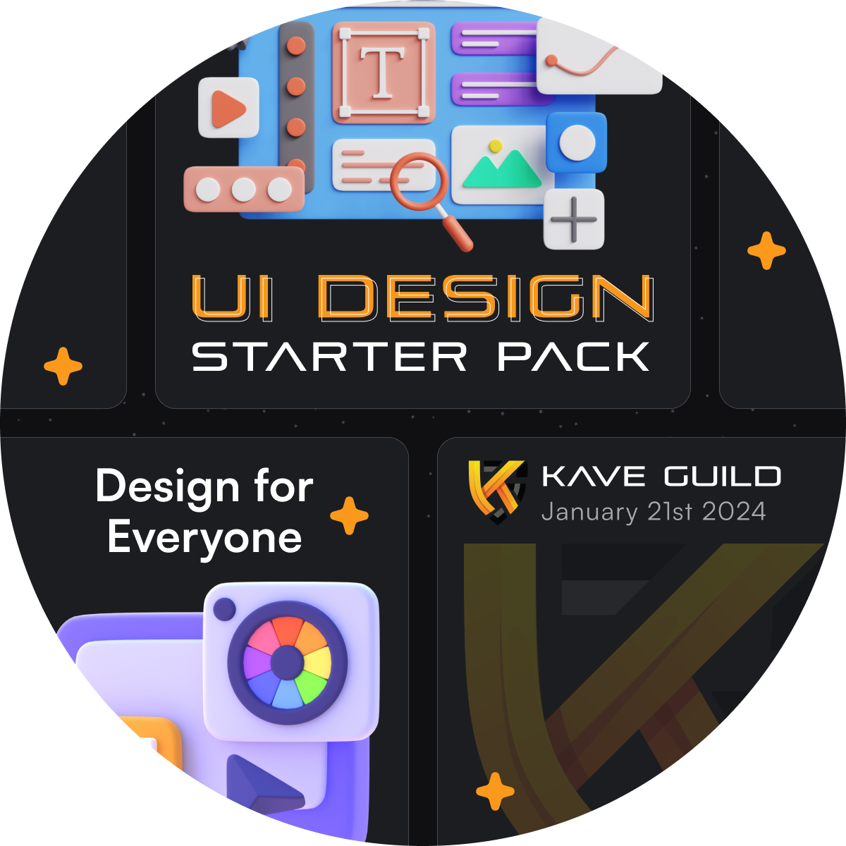 Design for Everyone: UI Design Starter Pack POAP image