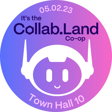 Collab.Land Co-op Town Hall #10 POAP image