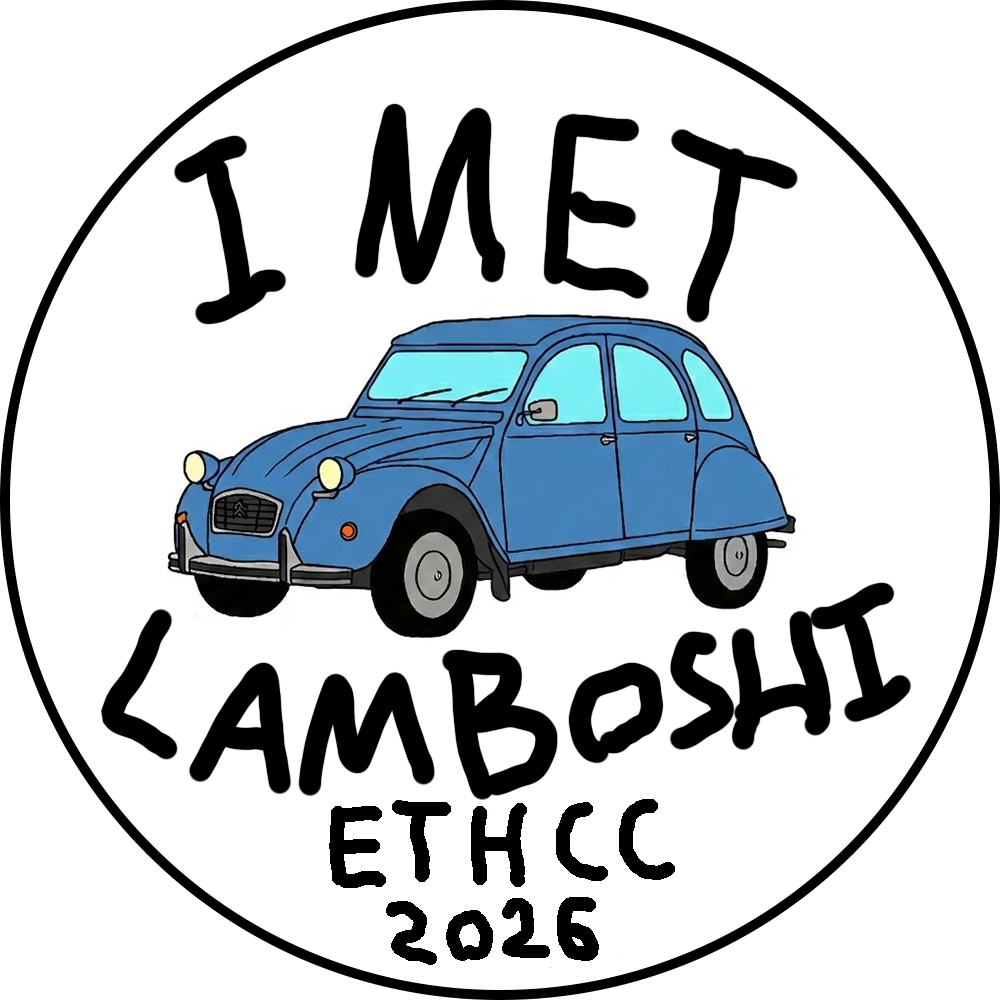 You met Lamboshi at EthCC[9] POAP image