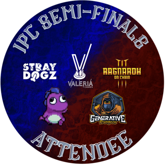 Generative Dungeon Integrated Partners Challenge Semi Finals Attendee POAP image