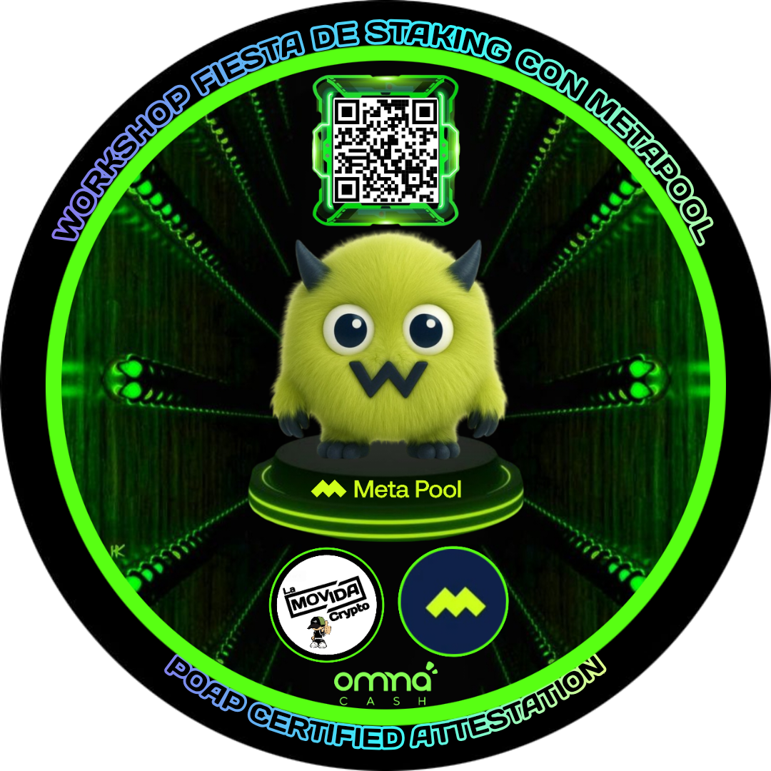 WORKSHOP FIESTA DE STAKING CON METAPOOL POAP image