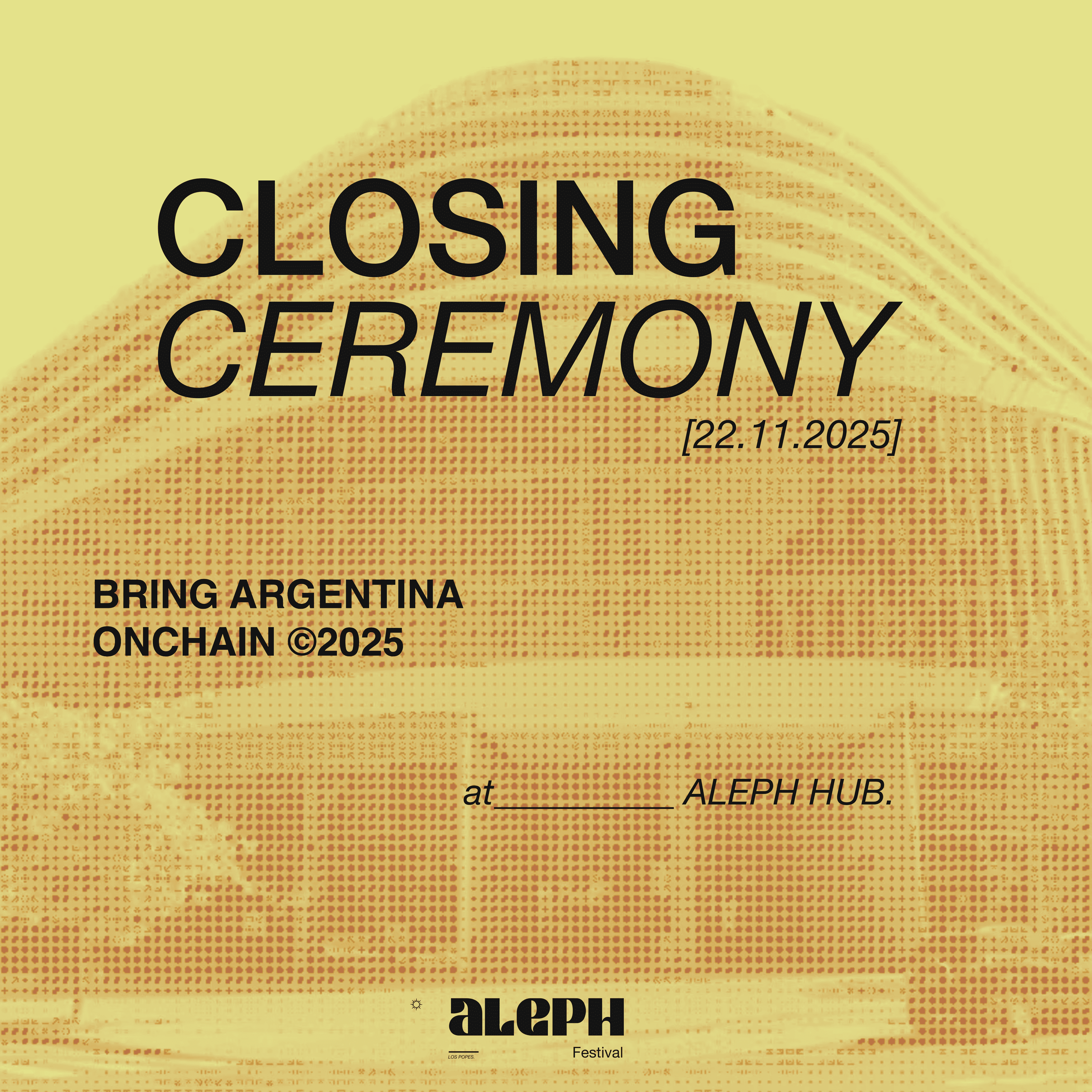 Closing Ceremony | Bring Argentina Onchain POAP image