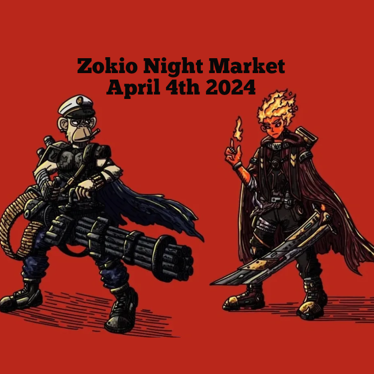 Zokio Night Market at NFT NYC 2024 : Chanimal POAP image
