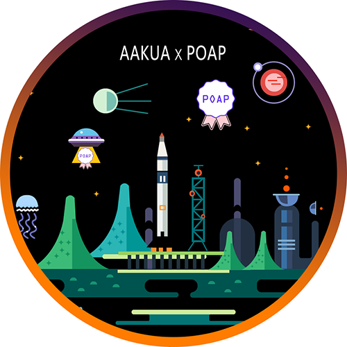 Aakua's top 1,000 supporters POAP image