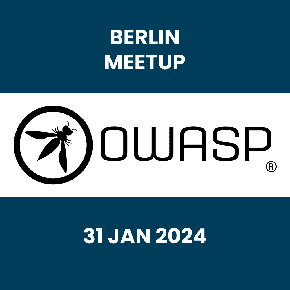 OWASP Berlin Chapter Meetup Jan 2024 POAP image