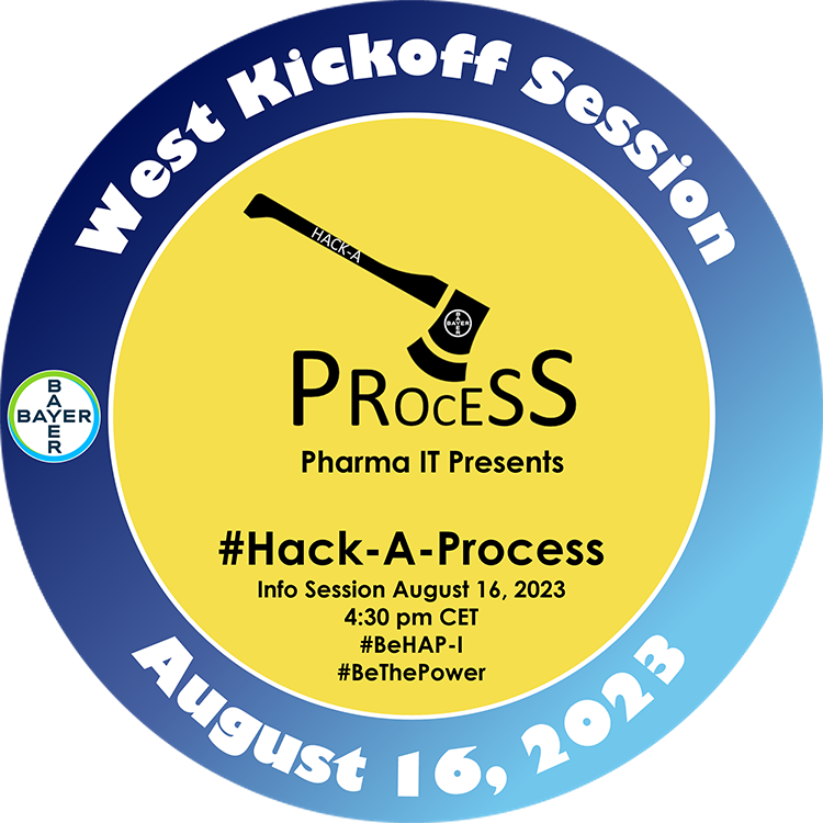 Bayer Hack-A-Process Session 1 West Kickoff POAP image