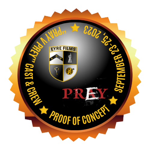 "Pray v Prey" Cast & Crew Commemorative Certificate POAP image