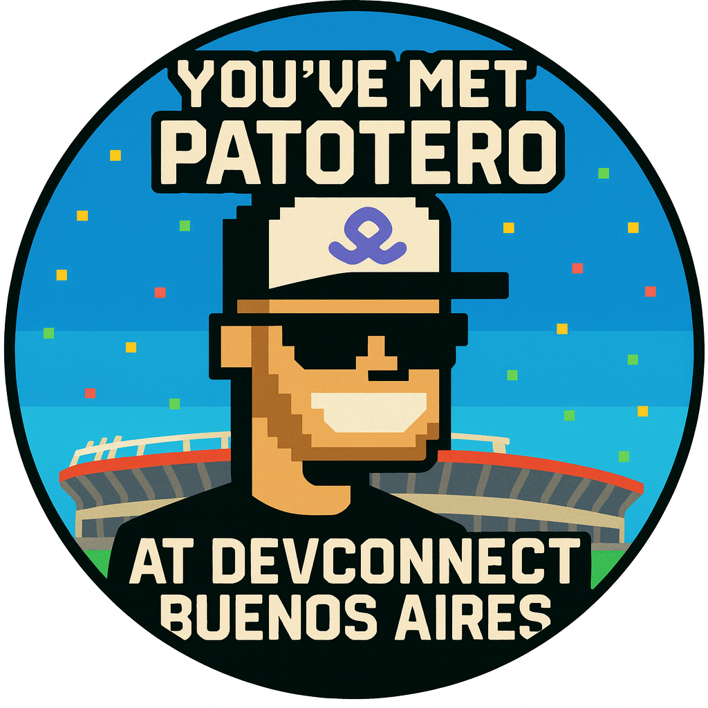 You’ve met Patotero at Devconnect BA POAP image