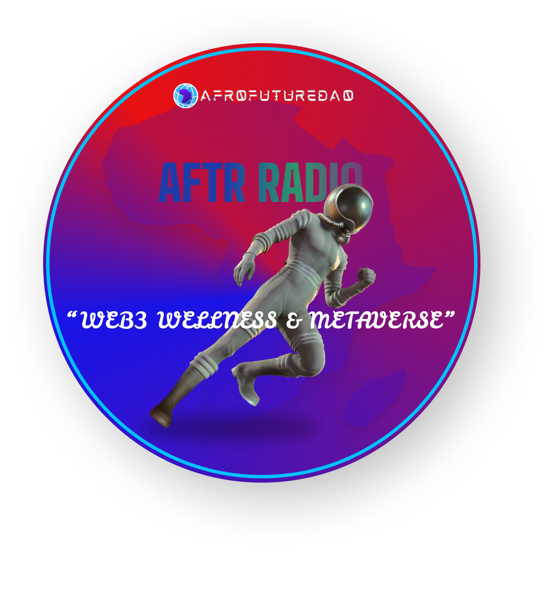 AfrofutureDAO Radio - Web 3 Wellness and Metaverse POAP image