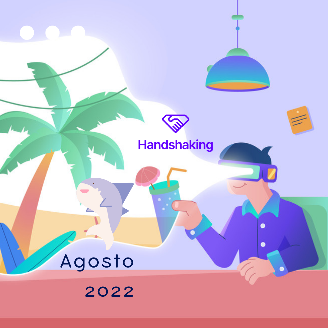 AGOSTO 2022  HANDSHAKERS  POAP image