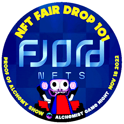 Alchemist  ⚗️ FjordNFTs Fair Drop 101  🎮  Alchemist Game Night Debut POAP image