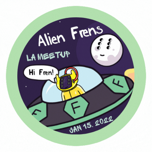 Alien Frens L.A Meet-Up POAP image