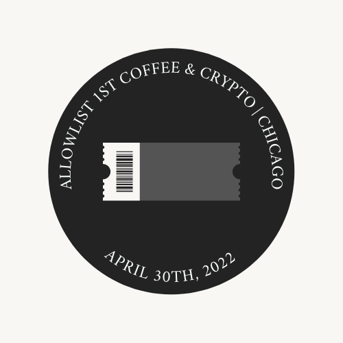 Allowlist Coffee & Crypto Meet-up | Chicago  POAP image